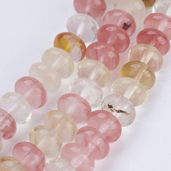 Tigerskin Glass Beads Strands