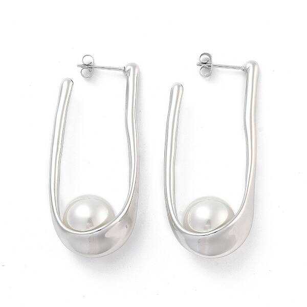 304 Stainless Steel Stud Earrings