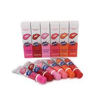 Waterproof Peel Off Lipstick for Music Festival Makeup, 6 Counts/set Liquid Lipstick, Waterproof Long Lasting Lip Gloss, Tint...