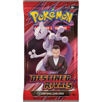 Pokémon Trading Card Game Scarlet & Violet Destined Rivals Single Pack Featuring Mewtwo and Character Design