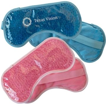 150 Customized Plush Gel Beads Hot Cold Pack Eye Mask - Dual ...
