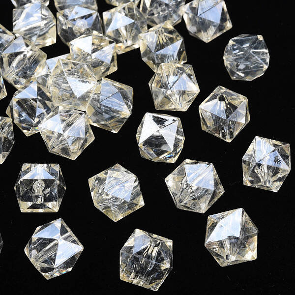 Transparent Acrylic Beads