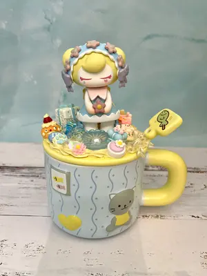 [Live Unboxing] Handmade Ceramic Mug (Random Color) coffee trendy mug Drinkware Lid coffee mug cup Set Tumbler