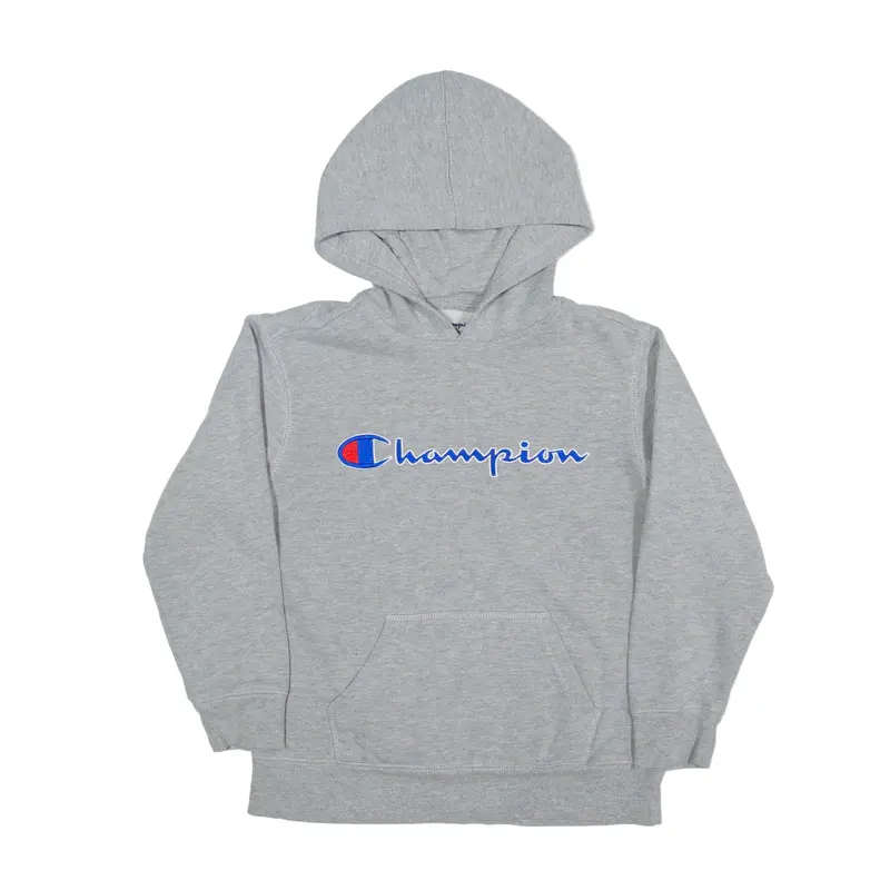 CHAMPION Hoodie Grey Pullover Boys S