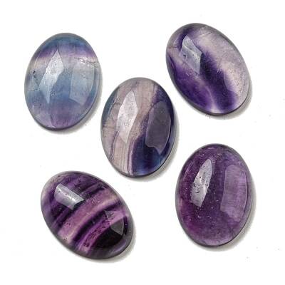 Natural Fluorite Cabochons