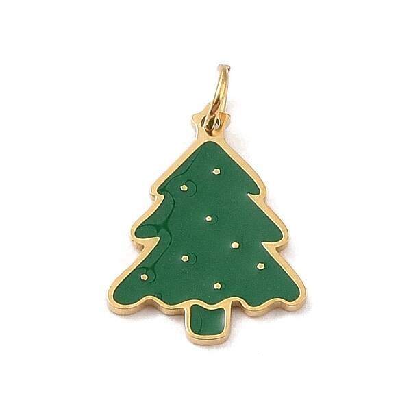 Christmas Theme 304 Stainless Steel Pendants