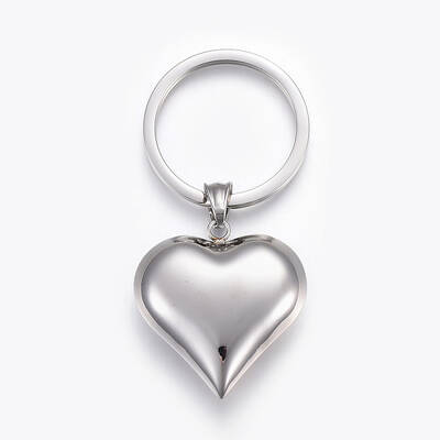 Tarnish Resistant 304 Stainless Steel Keychain