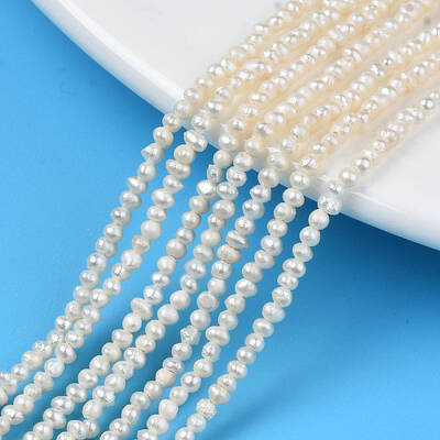 Natural Cultured Freshwater Pearl Beads Strands