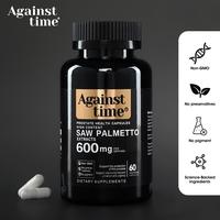 Against Time Ultra High Content Saw Palmetto Prostate Health Capsules 60 Capsules - Prostate Complex - natural prostate suppl...