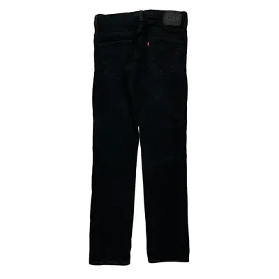 511 Levis Slim Fit Jeans - 31W 34L Black Cotton Blend