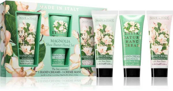 La Florentina Magnolia Shea Butter Hand Gift Set 3 Pieces