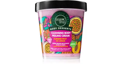 Organic Shop Desserts Summer Fruit Ice exfoliating cleansing cream 450 ml