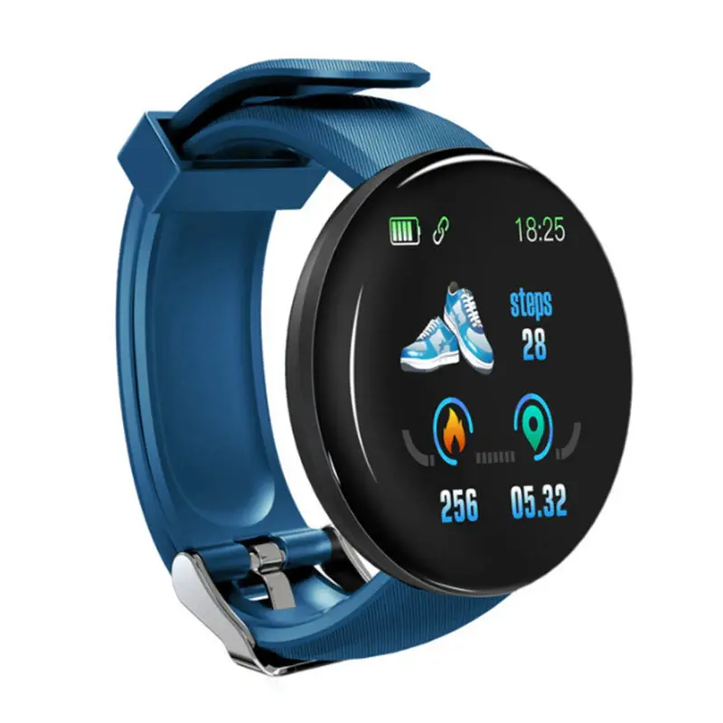 Round screen smart bracelet | Color: Blue