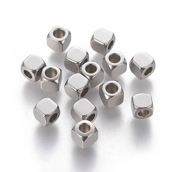 Tarnish Resistant 304 Stainless Steel Spacer Beads