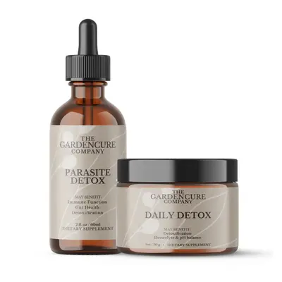 Parasite Cleanse Detox Kit (Maintenance) | Gut Health & Candida Support | Zeolite & Fulvic Acid Binder | Black Walnut, Wormwo...