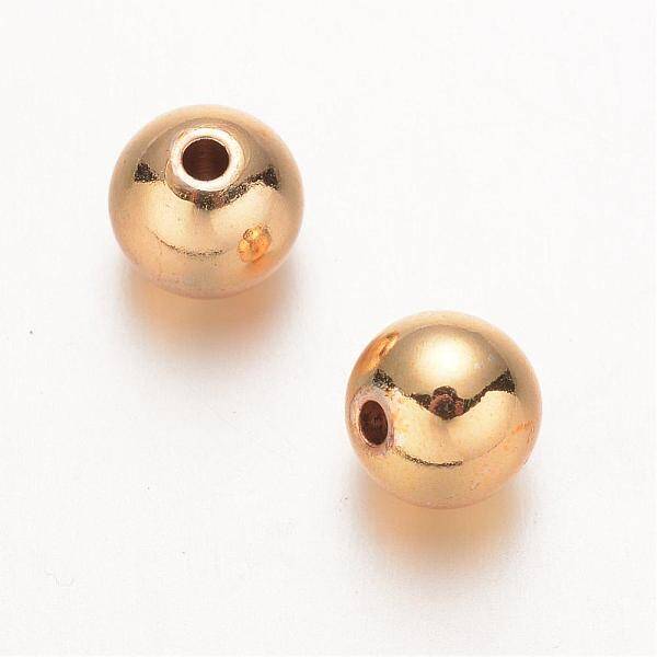 Round Brass Beads