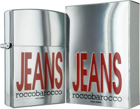 Roccobarocco Men's Jeans - Eau De Toilette 75 ml