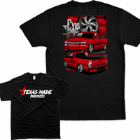 Texas Boyz Bubble Eye T-shirt Texas Made Projects T-Shirt Double Sided For Men, For Women, Gift For All Classic