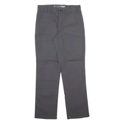 CARHARTT Mens Trousers Grey Relaxed Straight W34 L34