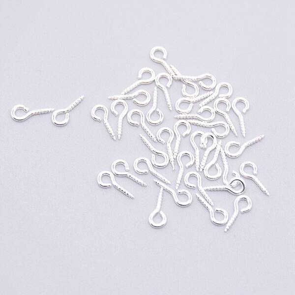 Iron Screw Eye Pin Peg Bails