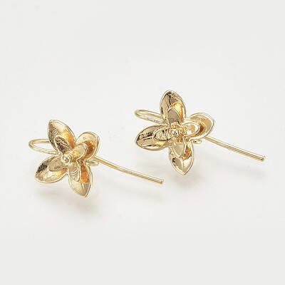Brass Ear Stud Findings