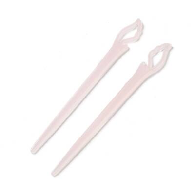 Opaque Acrylic Hair Sticks