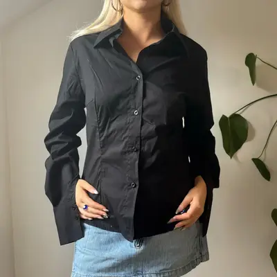 Itahua Shirt - XL Black Cotton