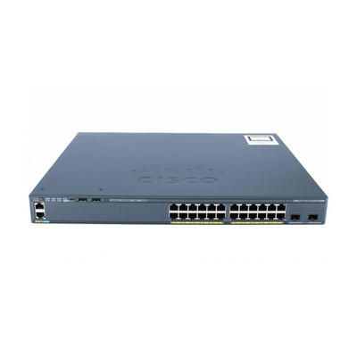 WS-C2960X24PSQL-RF Cisco 2960-X 24x PoE 2x RJ45 2x SFP Switch