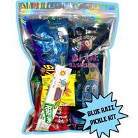Food Crush Blue Razz Pickle Kit - Tangy Candy