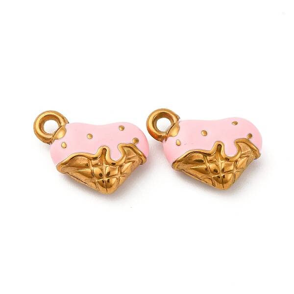 304 Stainless Steel Enamel Charms