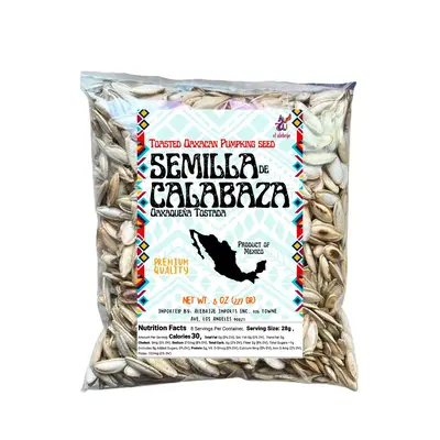 El Alebrije - Semilla de Calabaza 8 Oz (227 g) Authentic Oaxacan Toasted Pumpking Seed |Semilla Oaxaquena Tostada |Premium Qu...
