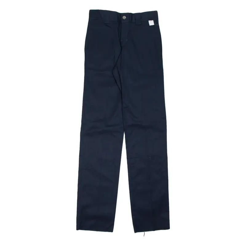 DICKIES Chino Mens Trousers Blue Regular Straight W28 L37