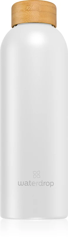 Waterdrop Thermo Steel Stainless Steel Water Bottle Color White Matt 600 ml