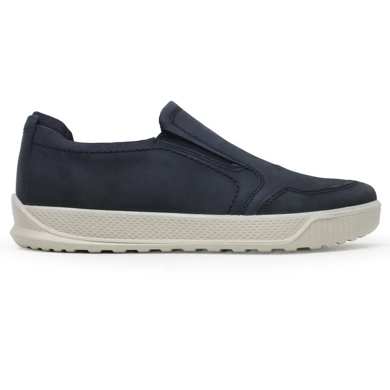 Ecco Byway 501614 Nubuck Leather Men's Comfort Shoes - Night Sky Night Sky - Size:US 7-7.5 Men