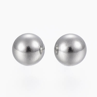 Non-Tarnish 201 Stainless Steel Stud Earring Findings