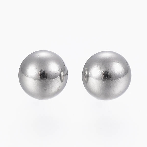 Non-Tarnish 201 Stainless Steel Stud Earring Findings