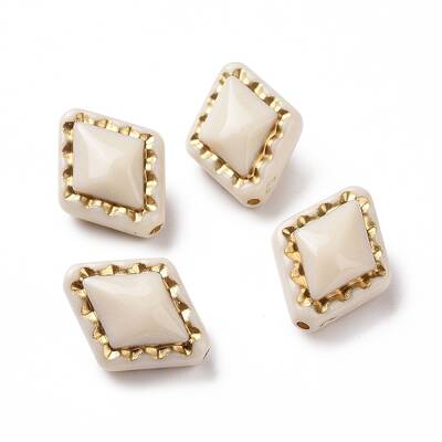 Plating Opaque Acrylic Beads