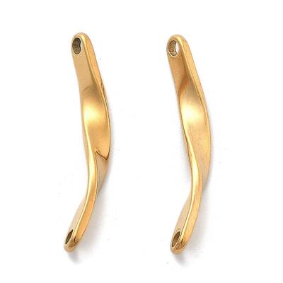 Ion Plating(IP) 202 Stainless Steel Connector Charms