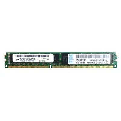 47J0164 IBM 4GB DDR3-1600MHz VLP RDIMM 2Rx8 CL11 Memory