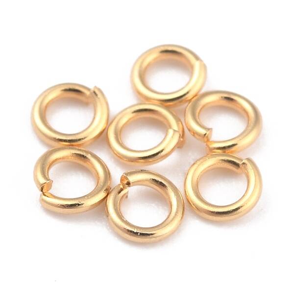 Rack Plating Brass Jump Rings