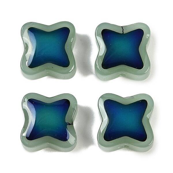 Two Tone Glass Mood Beads