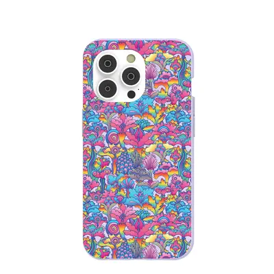 Lavender Wonderland iPhone 14 Pro Case