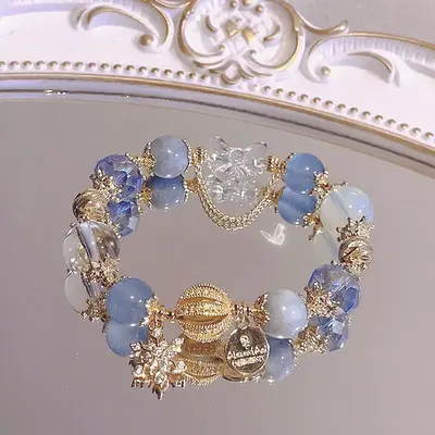 crystal bracelet handmade