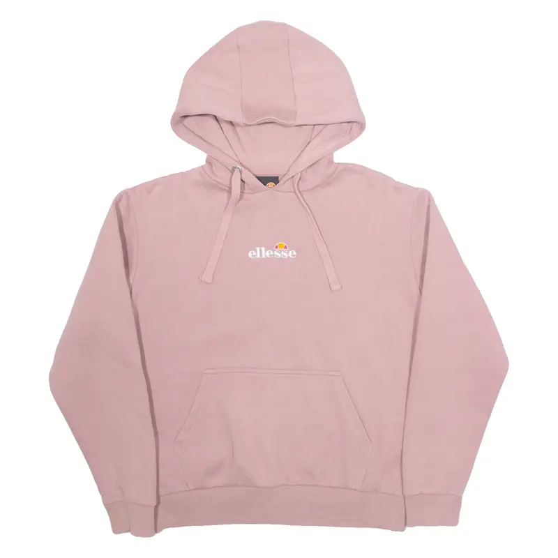 ELLESSE Womens Pink Hoodie UK 10