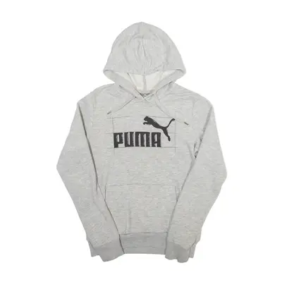 PUMA Hoodie Grey Pullover Womens S
