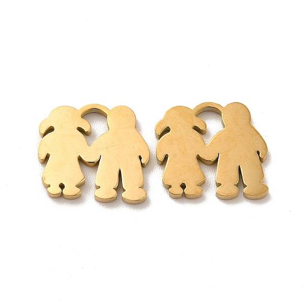 Ion Plating(IP) 304 Stainless Steel Charms