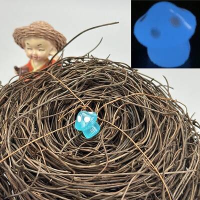 Luminous Resin Mushroom Display Decoration