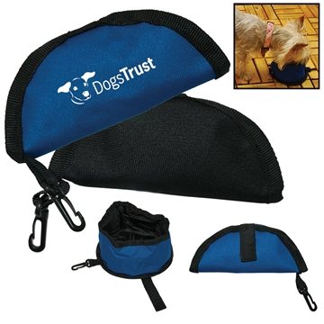 100 Custom Collapsible Travel Pet Bowl - Portable & 16oz Capacity