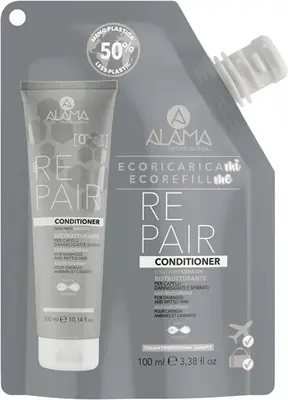 Alama Eco-Refillme Repair Conditioner Restructuring For Damaged And Brittle Hair - 100 Ml