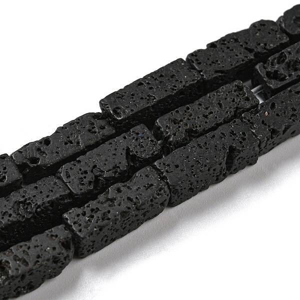 Natural Lava Rock Beads Strands